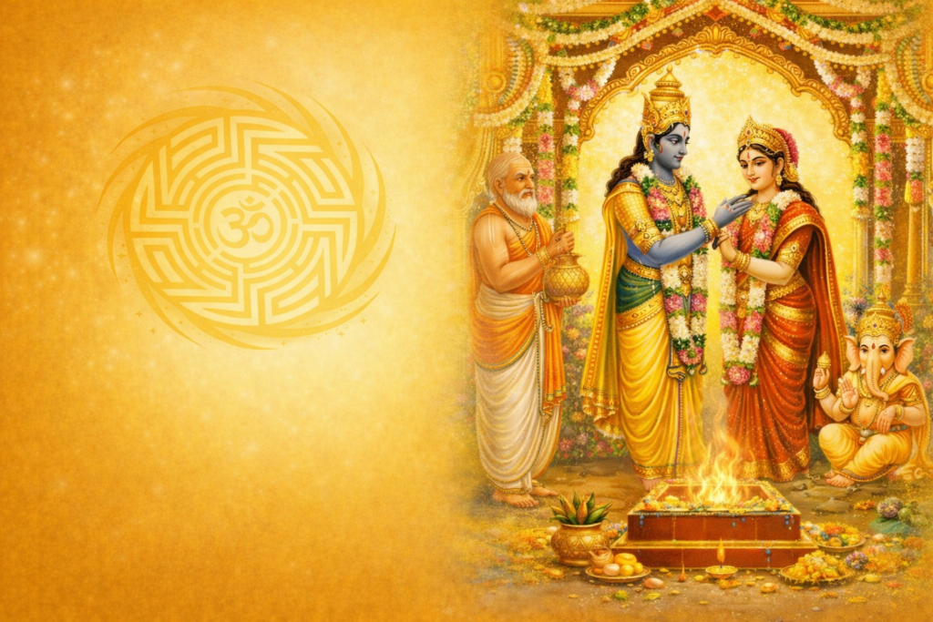 srinivasa kalyanam for the month of vaisakha